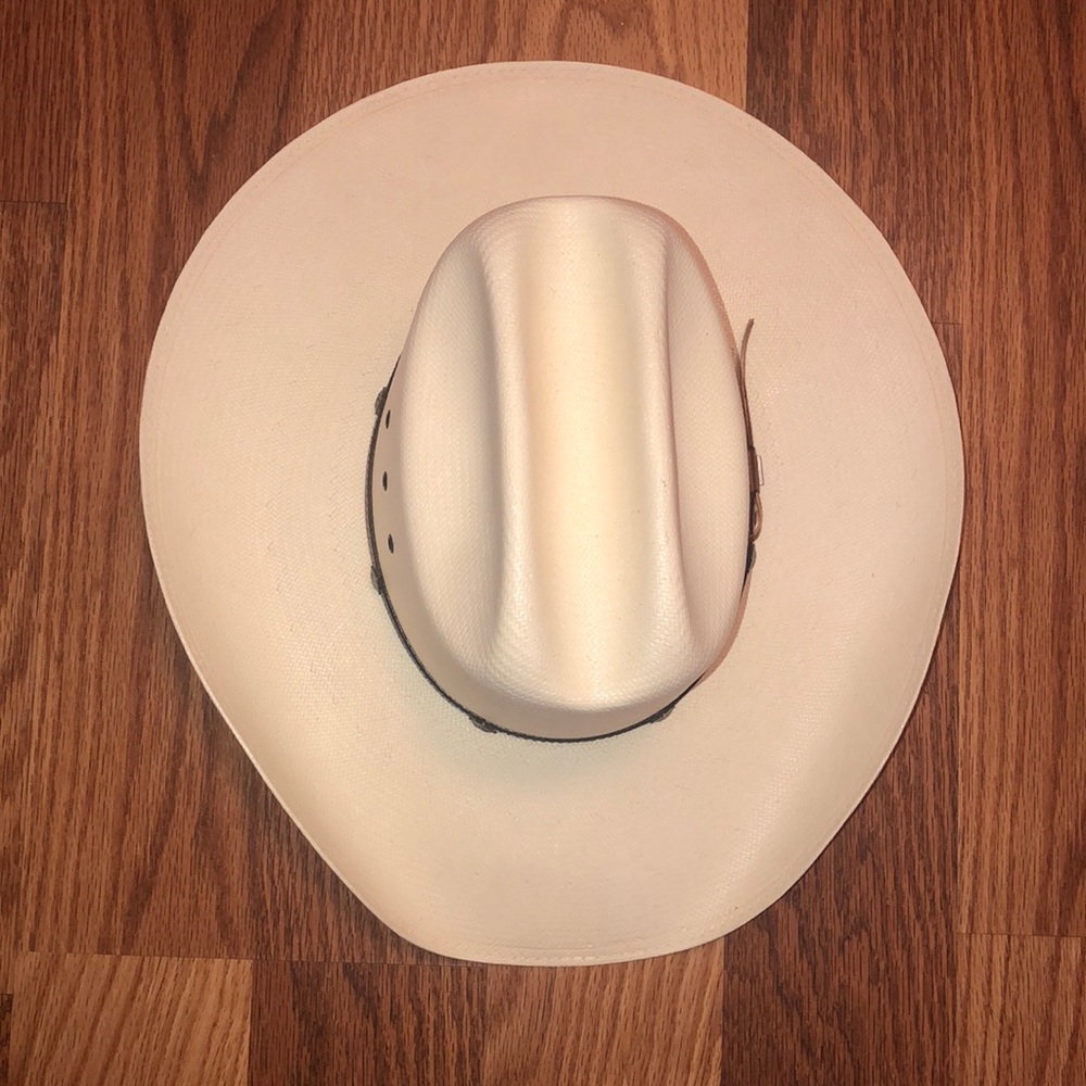 Authentic Stetson shantung panama hat